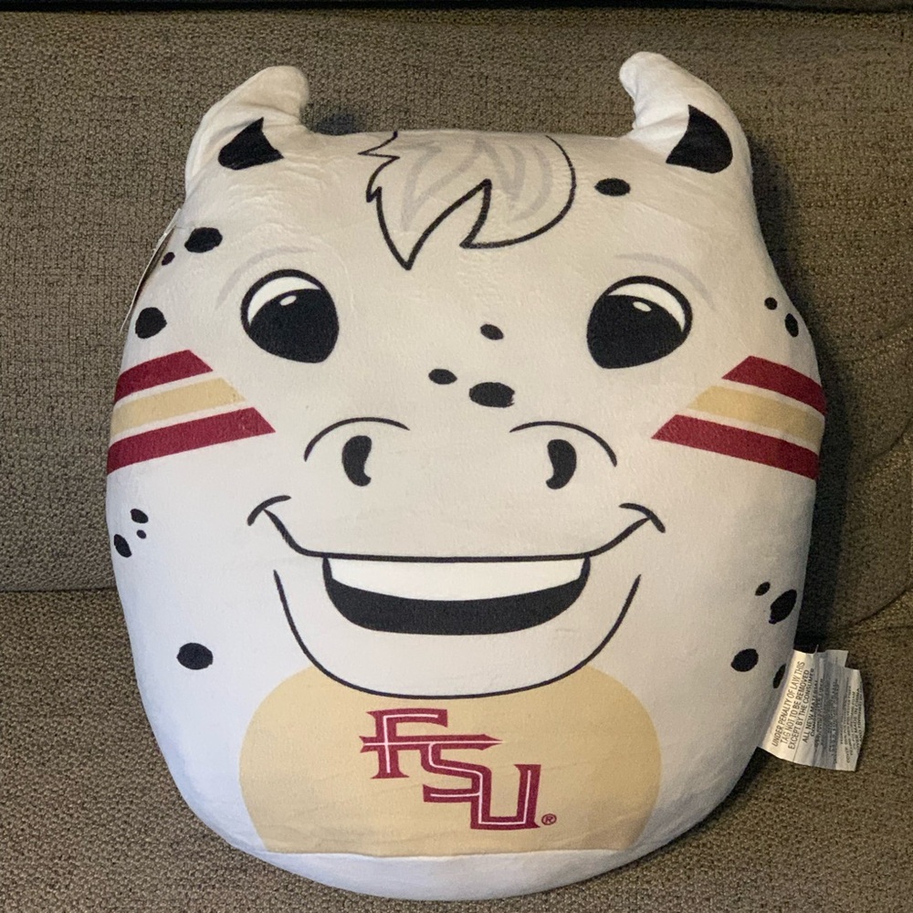 Florida State Seminoles Plushie Mascot Pillow, NWT